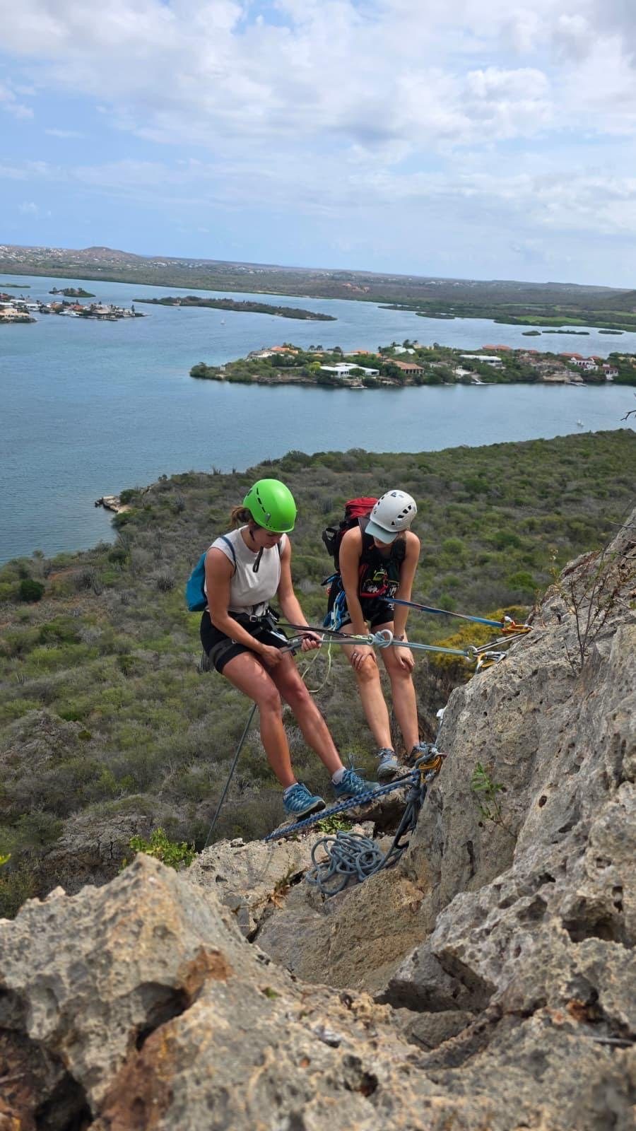 Personal guidance during an outdoor challenge